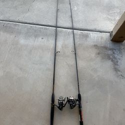 2 Fishing Poles 2 - Shakespeare Ugly Sticks.  Used