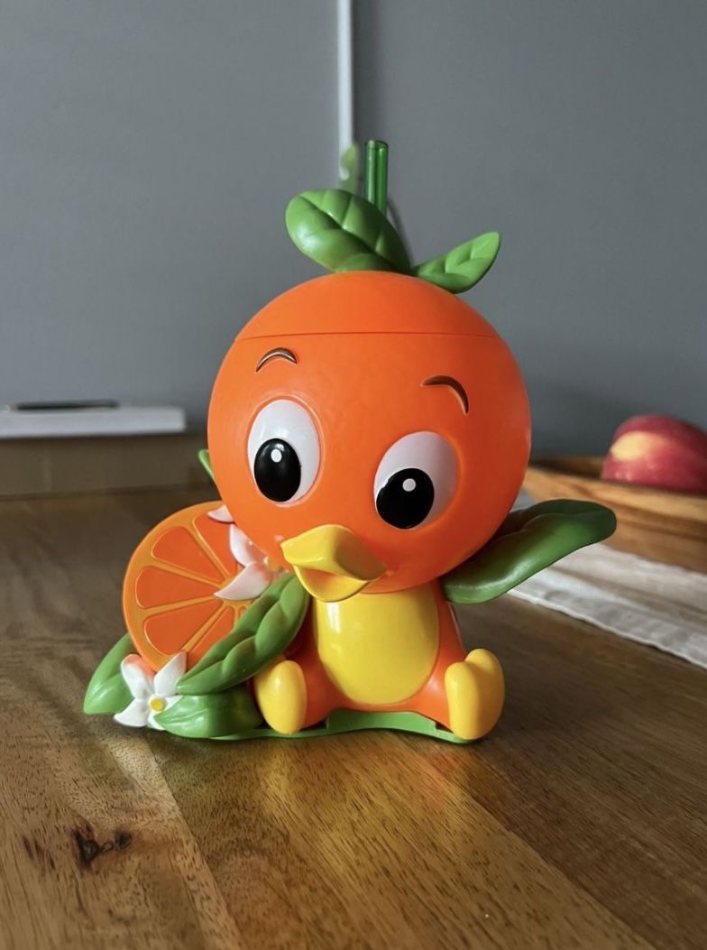 Disney Epcot Orange Bird Flower & Garden Festival Mascot Cup Collectible
