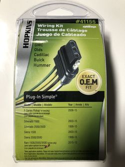 Hopkins Trailer Wiring Kit Plugs into Factory Tow Package to 4 Pin