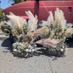 Plastic Wedding Flowers Decor 
