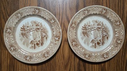 E.M. & Co Salad Plates - Bennevento, Italy Series