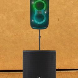 JBL Partybox120 Portable Bluetooth Powered Speaker System 18" Subwoofer 1660 Watts Package 🚨 Payment Options Available 🚨 No Credit Needed 🚨 