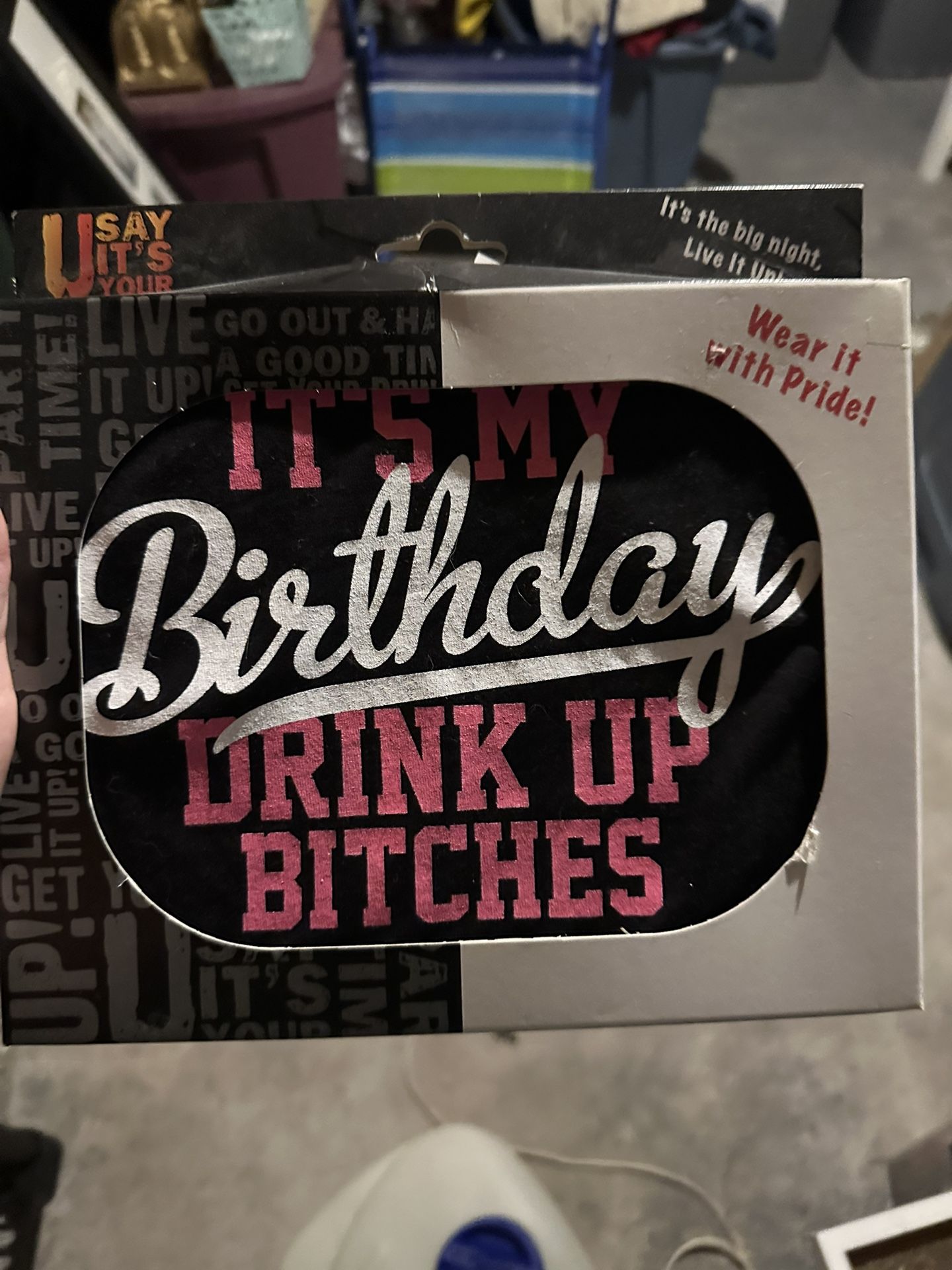 Birthday Shirt Brand New Size Medium
