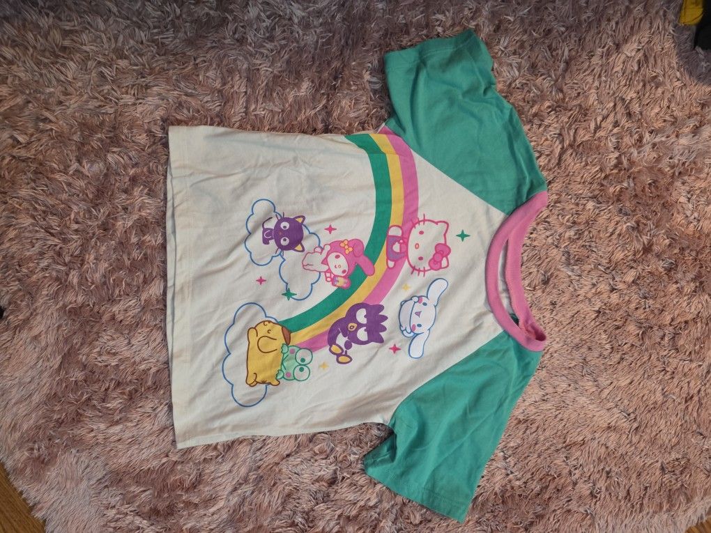 Girls Hello Kitty Shirt Size 7-8
