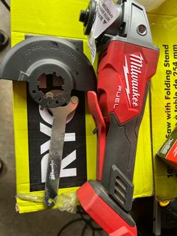 Milwaukee M18 FUEL 18V Lithium-Ion Brushless Cordless 4-1/2 in./5 in. Grinder w/Paddle Switch (Tool-Only)