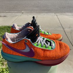 Nike LeBron 20 'Chosen 1' basketball shoes. 