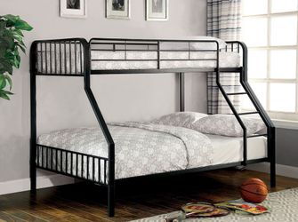 Twin/Full Metal Bunk bed @Elegant Furniture
