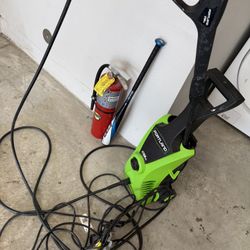 Power Washer Works Well 