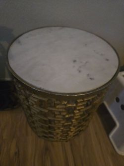 Marble side table