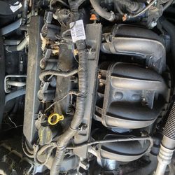 Engine and transmission 