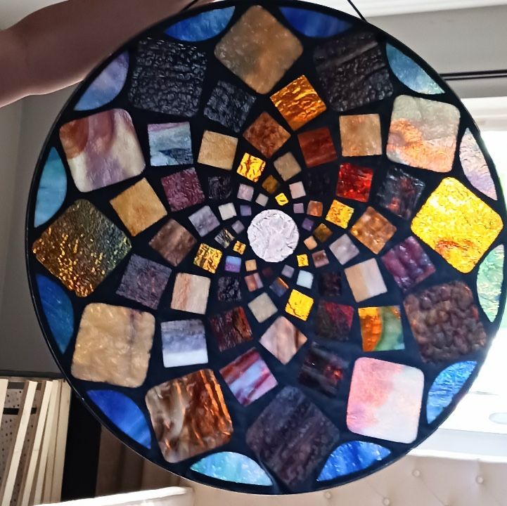 Colorful Disc Of light