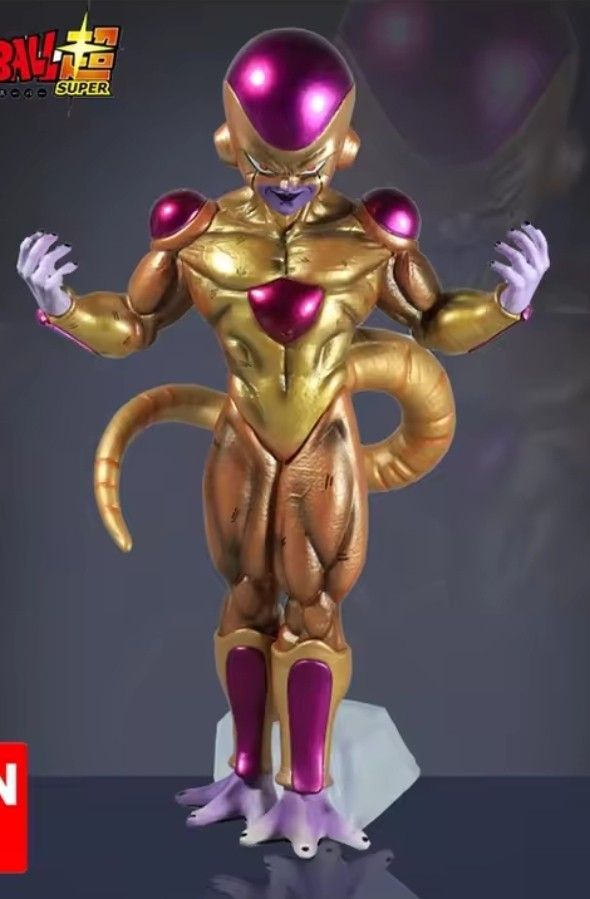 Dragon Ball Z Gold Frieza Figurine 10" Stewart&Nellis Pick Up 
