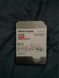 WD Ultrastar 16TB Hard Drive HDD