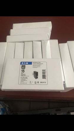 Eaton Breakers 15amp $ 25 each