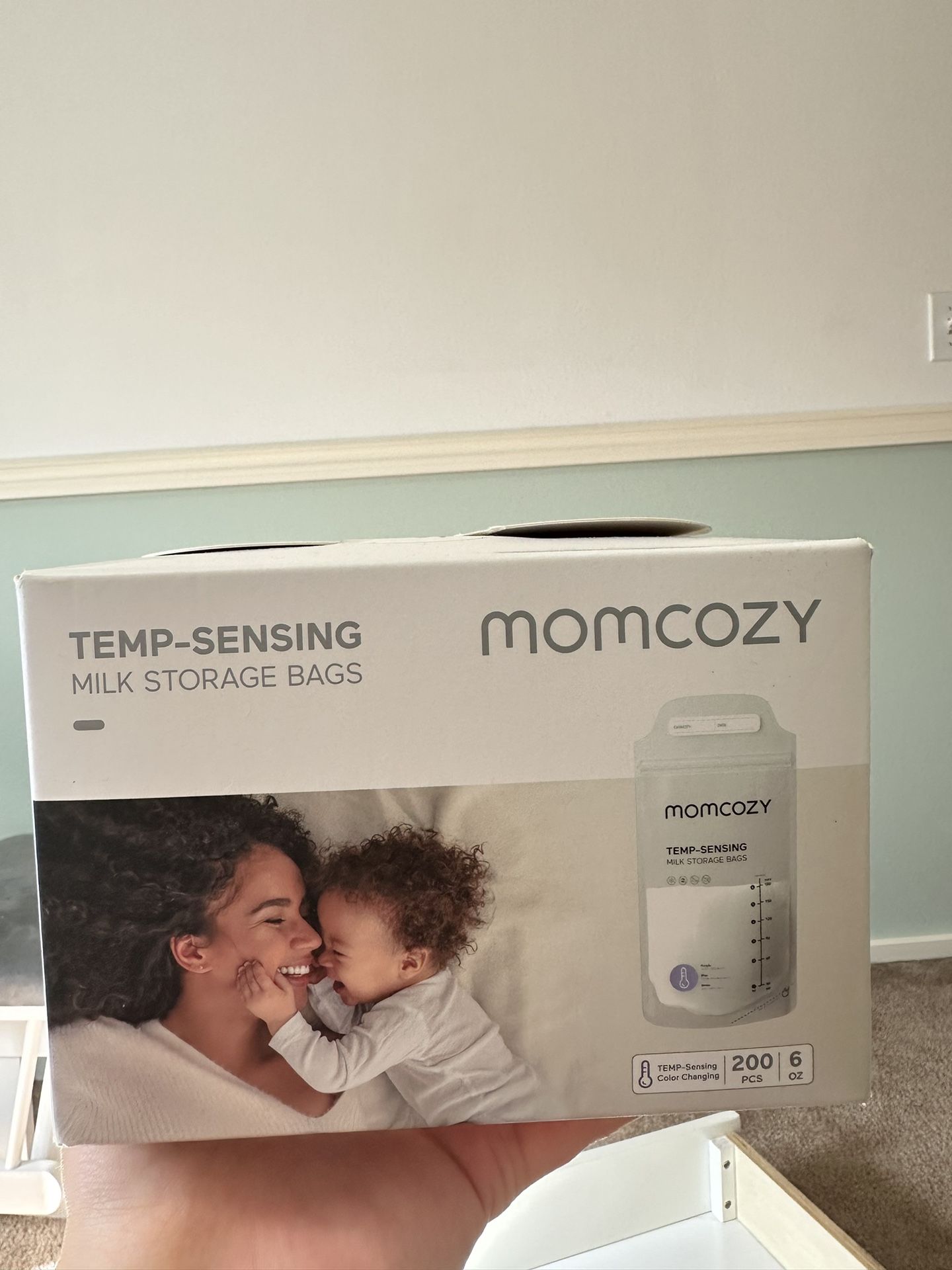 Momcozy Temp-sensing Storage Bags(200 Pc)