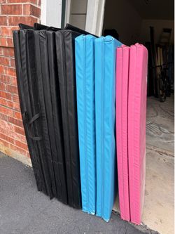 Jiujitsu-gymnastics mats and punching bag