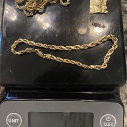 GOLD CHAIN, PENDANT, BRACELET REAL GOLD