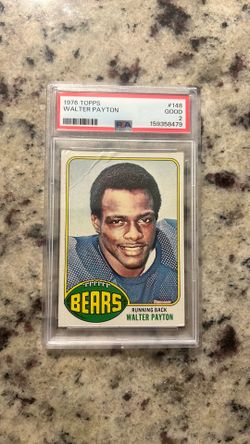 Walter Payton Rookie PSA Graded