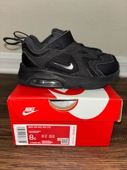 Nike Air Max 200 Toddler Sneaker Size 8C