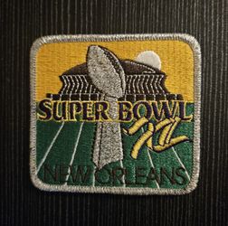 1978 New Orleans, Louisiana Superdome Sew On Patch From The XII Superbowl