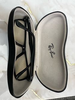 Ray-Ban Black Eyeglasses with Case