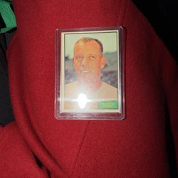 1961 Joe Nuxhall Topps Card #444