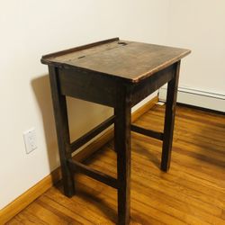 Old School Wood Desk 
