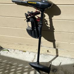 Fish Intro Rowing Motor Three Speed Forward, Three Speed Reverse, And A Death Finder