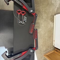 Titan series  adjustable monolift rack attachment