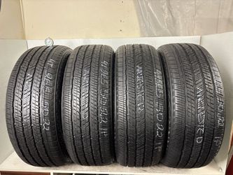 Set 4 tires 265 50 22 Bridgestone dueler ht like new