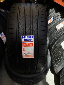 1 Continental Used Tire 285/40/20