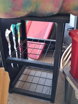 Monster metal display shelf