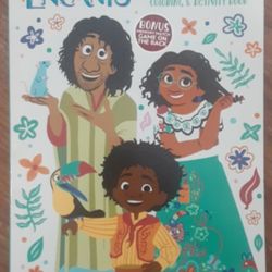 New Encanto Coloring And Activity Book