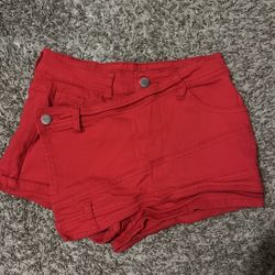 Red shorts/skirt