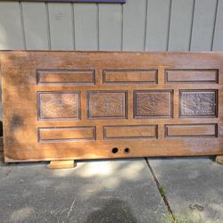 Wood Solid Entry Door
