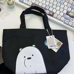Miniso we bare bear ice bear lunch bag 
