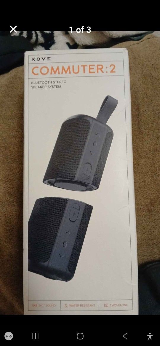 Kove Bluetooth two in one speaker