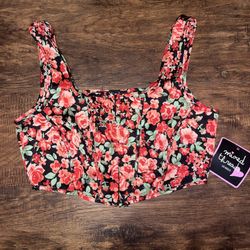 Flower Crop Top