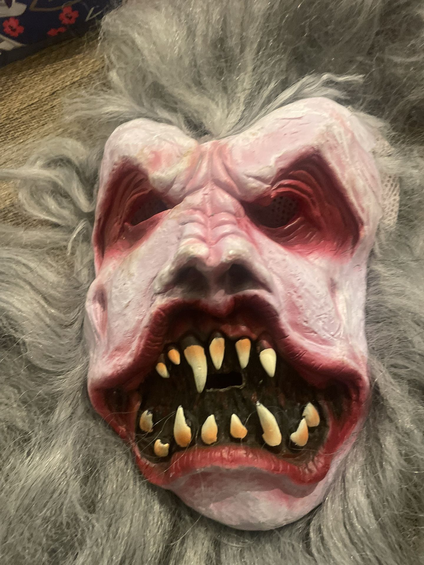 Halloween Mask Jeepers Creepers With Hat And Others Demon Ugly Wore Once