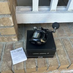 Daiwa Lexa 400 Baitcaster fishing reel