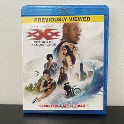 XXX Return Of Xander Cage Blu-ray Movie 2018