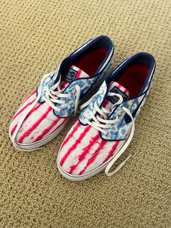 Nike SB Zoom Stefan Janoski Canvas Premium "USA Tie-Dye" (Size 10.5) Gently Used