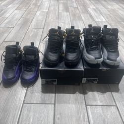 Youth Jordan  Retro 12  Size 6 & 7