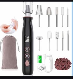 10 in 1 Nail Drill Electric Nail File Cordless Professional Portable Nail Filer