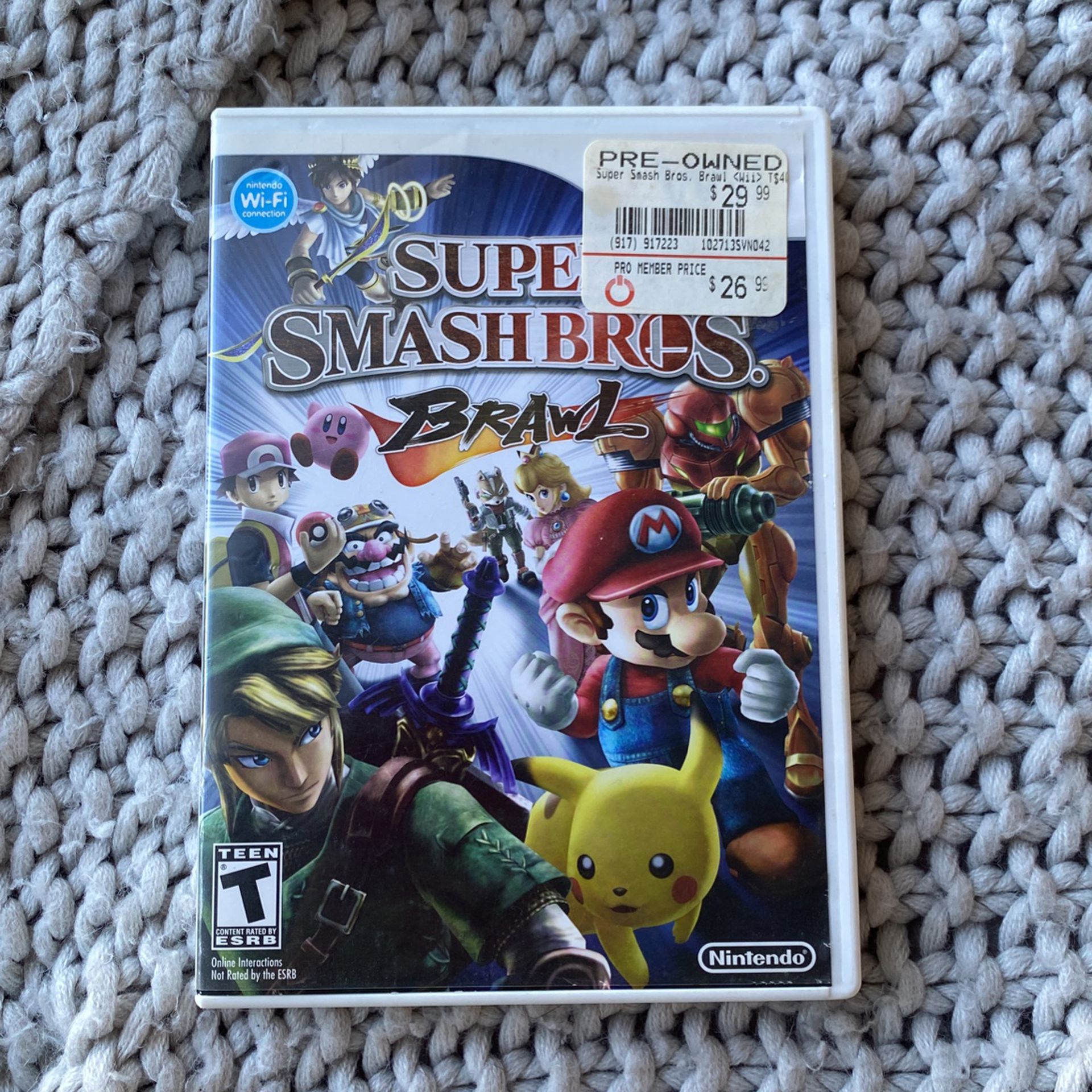 Wii Super Smash Bros