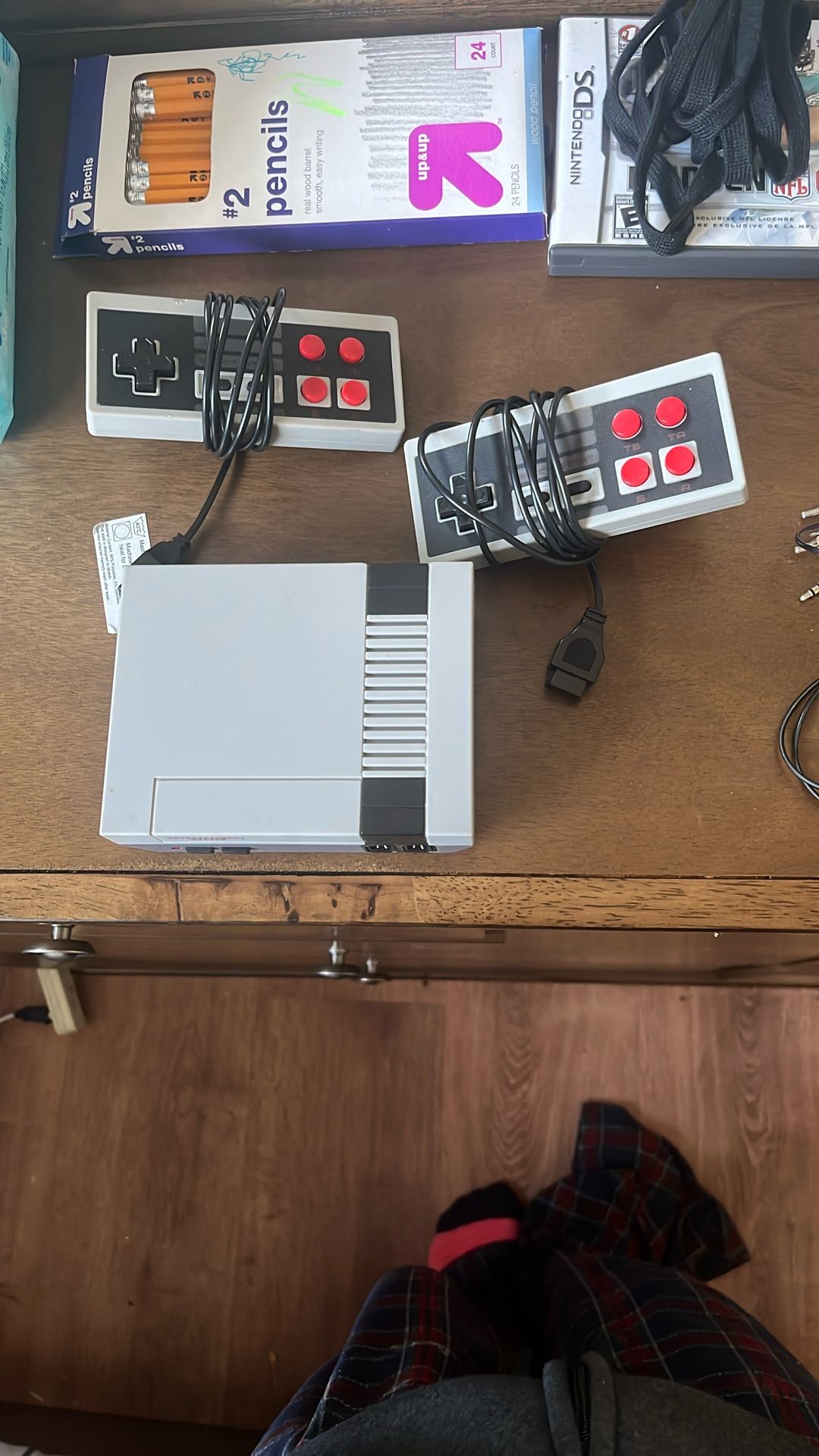 Nintendo Entertainment System (NES) Classic Edition, a miniature version of the original NES console. It comes preloaded with 30 classic NES games and