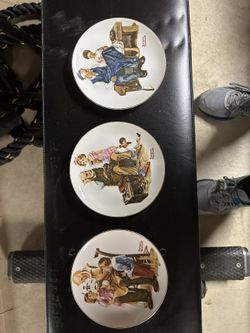 Norman Rockwell Limited Edition Collector Plates