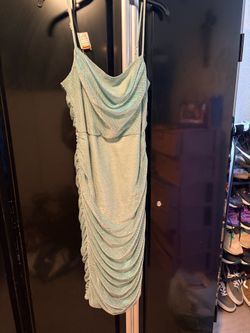 Teal homecoming dress  size XL