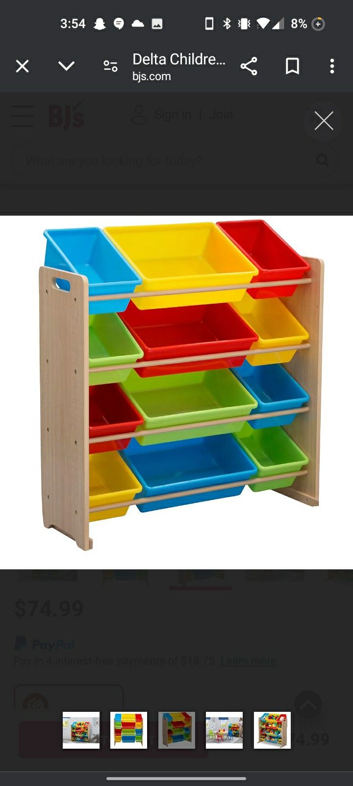 Toy Organizer