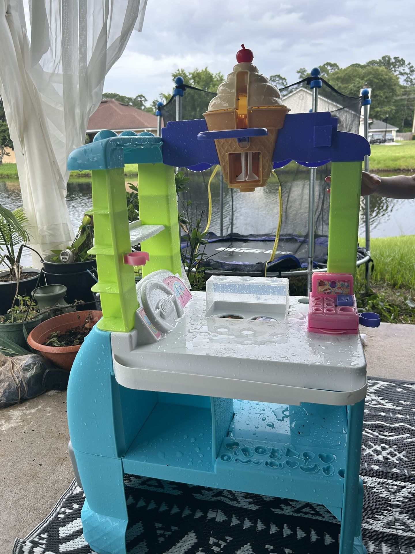 Playdough Ice Cream Station